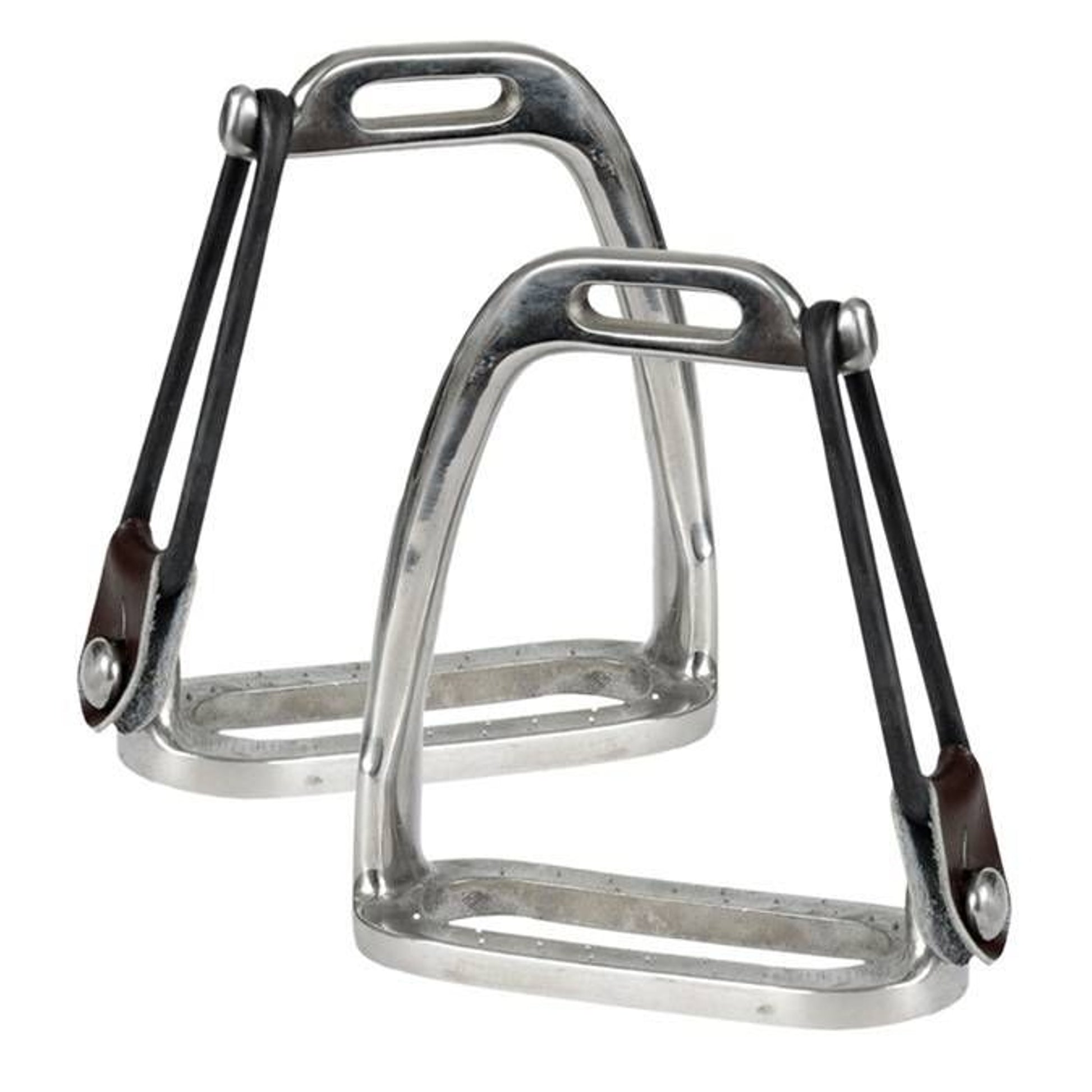 Jacks Peacock Safety Stirrups 3-1/2" Stainless Ste
