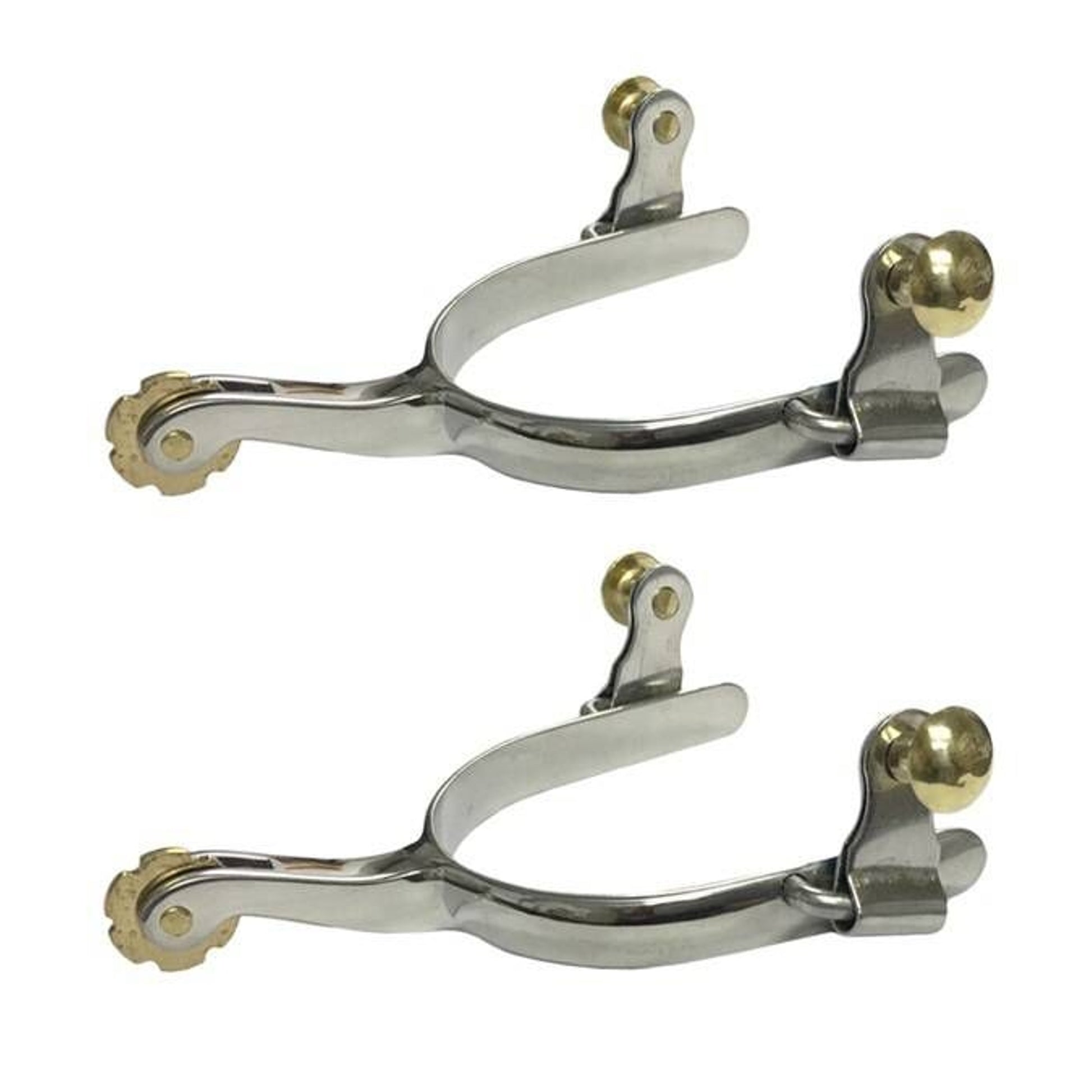 Jacks Roper Spurs with 3/8" Smooth Band - Sold in