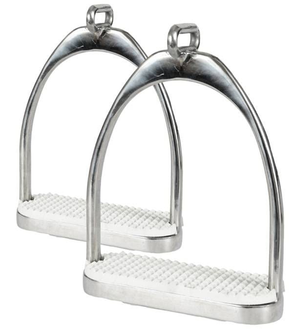 Jacks Offset Eye Stirrups - Sold in Pairs 4-1/2"