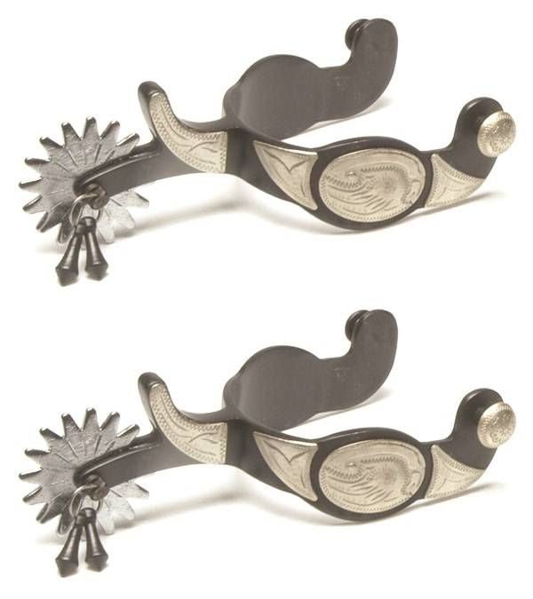 Jacks Jingle Bob Show Spurs with Engraved German S