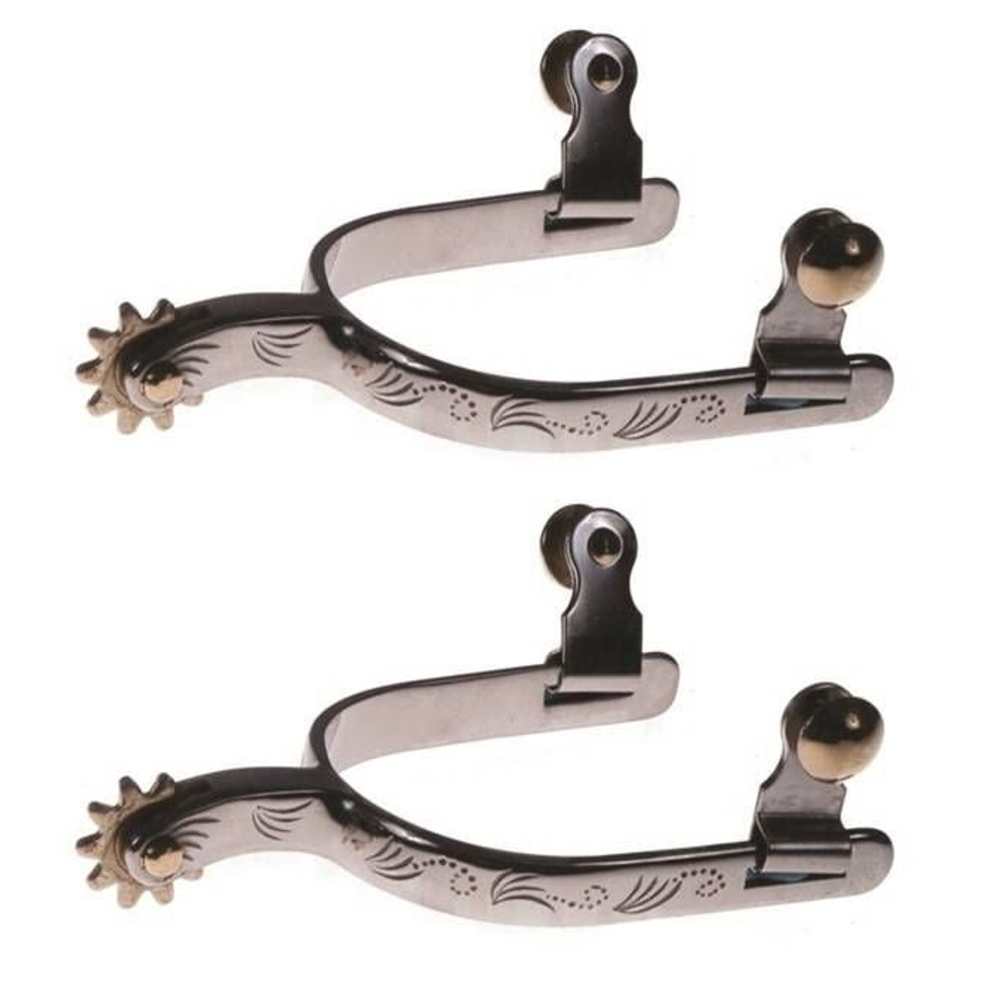 Jacks Ladies Spurs with Engraving Sold in Pairs St