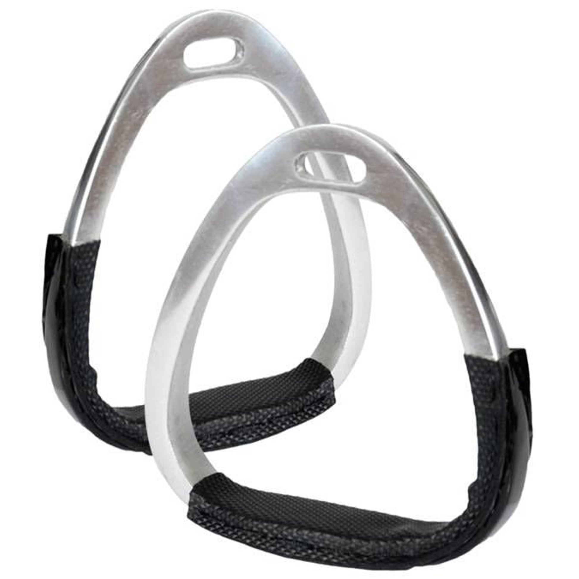 Jacks Race Stirrups - 3-1/2 Sold in Pairs Black
