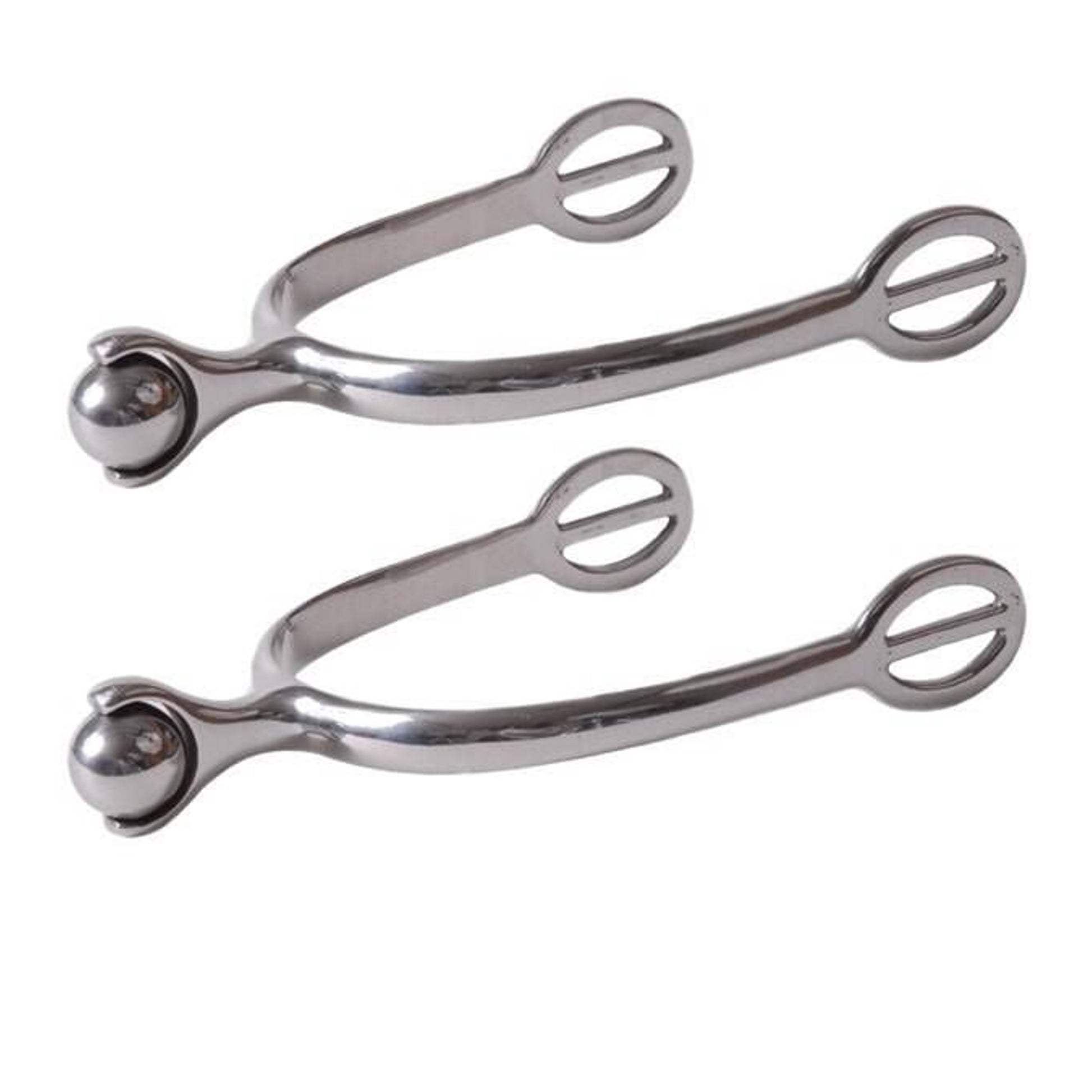 Jacks Roller Ball Spurs Sold in Pairs Stainless St