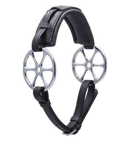 Stubben Steeltec Flowerrings Hackamore Bit Horse B