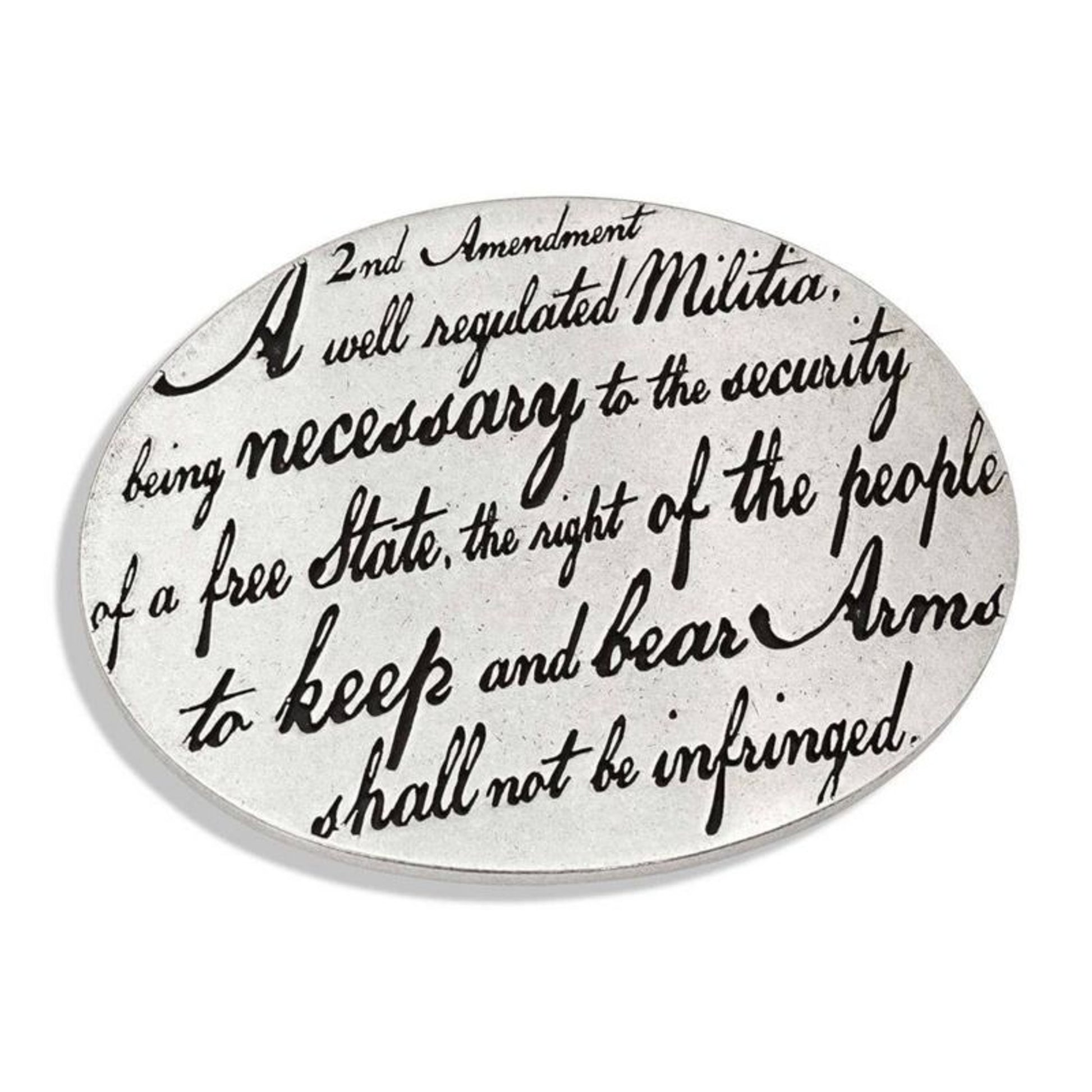 Montana Silversmiths Second Amendment Script Attit