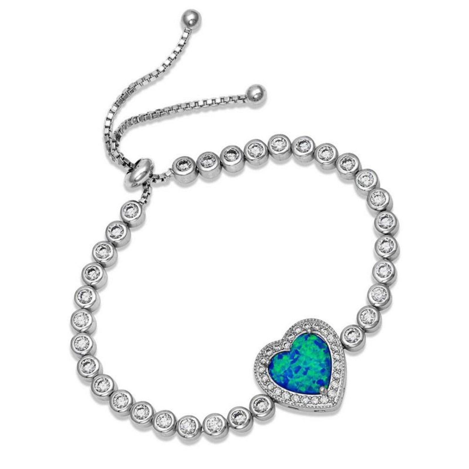 Montana Silversmiths River of Lights Heart Stone B