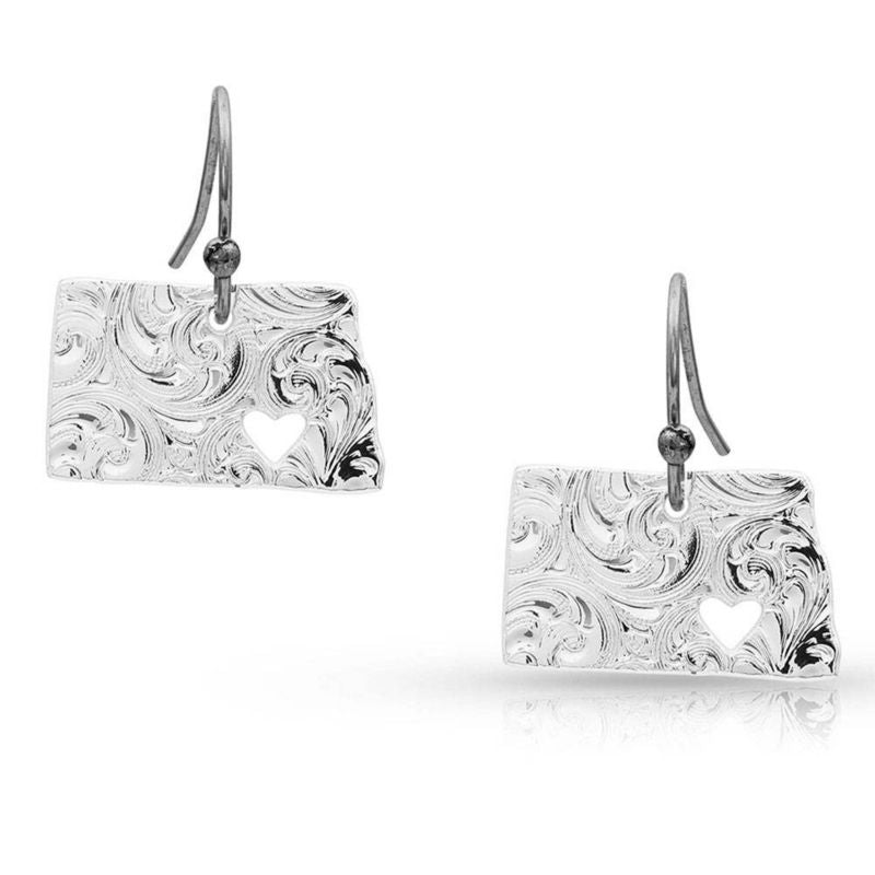 Montana Silversmiths I Heart North Dakota State Ch