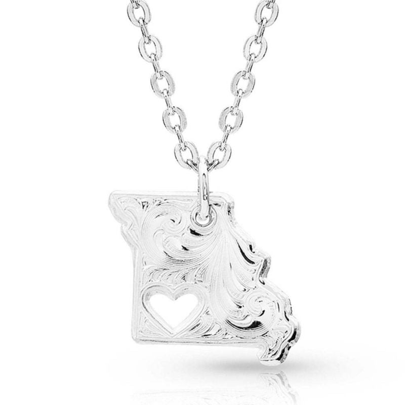 Montana Silversmiths I Heart Missouri State Charm