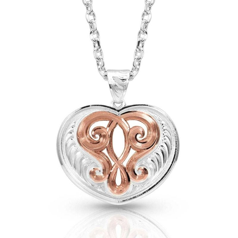 Montana Silversmiths Inner Beauty Heart Necklace 1