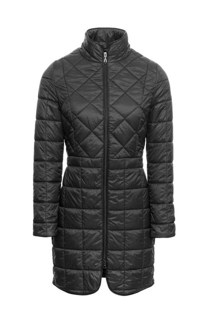 Alessandro Albanese Ladies Insula Quilted Long Coa