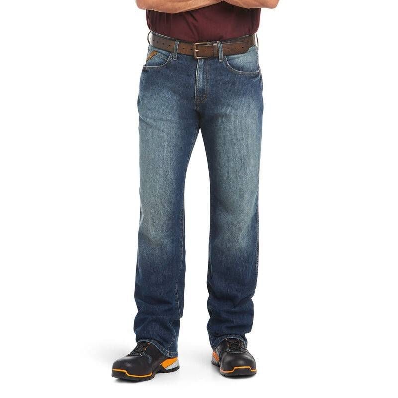 Ariat Mens Rebar M3 Loose DuraStretch Basic Stacka