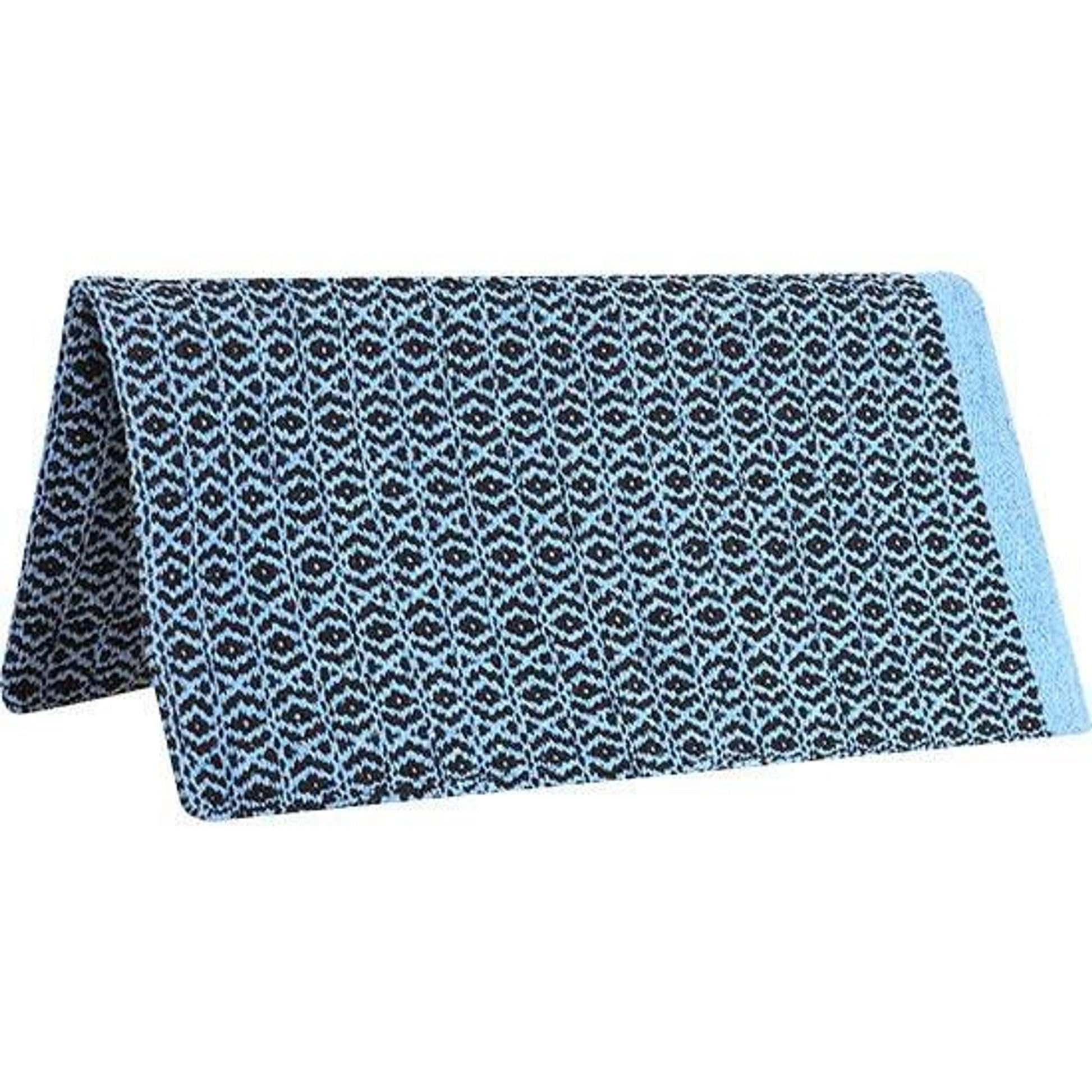 Cashel Navajo Blanket Liner 32" X 64" Light Blue/B