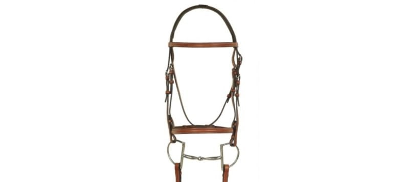 Aramas Plain Raised Padded Bridle with Raised Rubb
