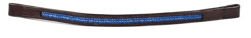 HK Americana Double Row Royal Blue Crystal Browban