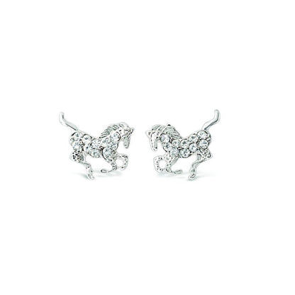Kelley Kids Galloping Horse Earrings