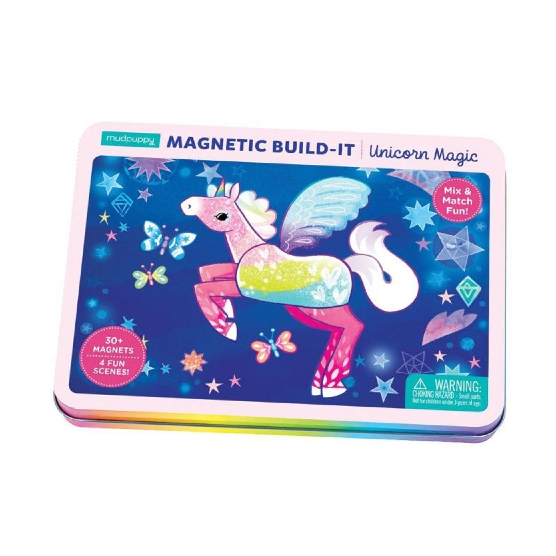 Kelley Unicorn Magic Magnetic Build-It 8" x 6" x 1