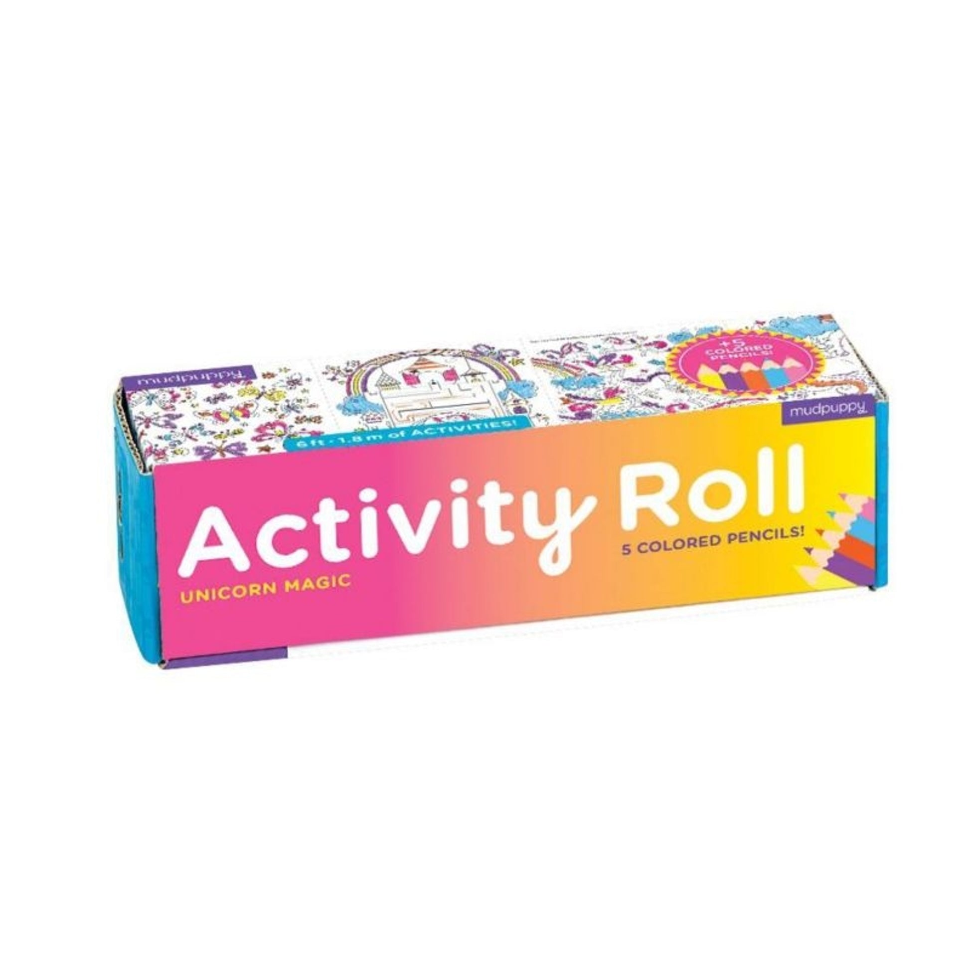 Kelley Unicorn Magic Activity Roll 8" x 2" x 2"