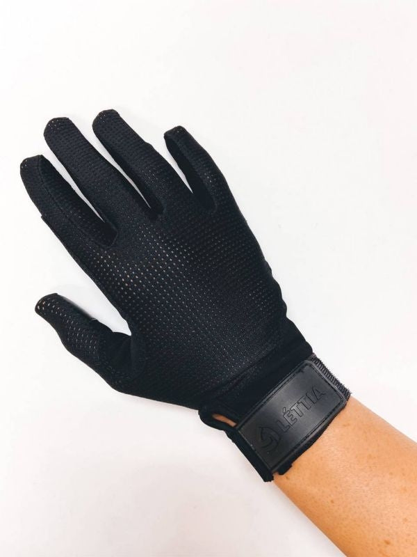 Lettia Kids Shield Mesh Gloves Small Black