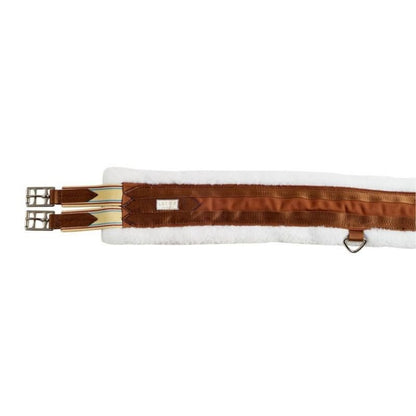 Lettia Collection Fleece-Lined Girth 54" Brown