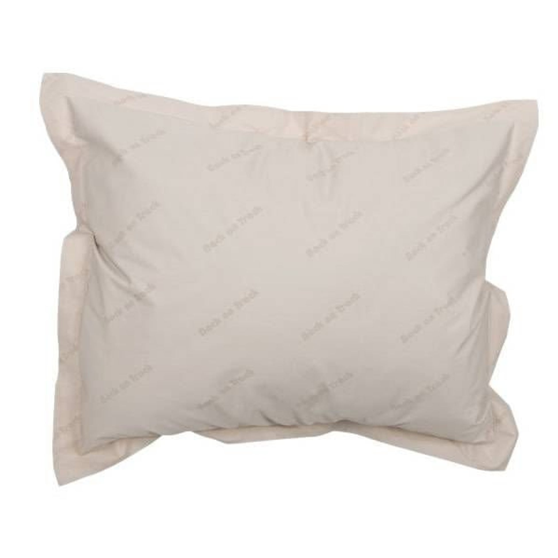 Back On Track Pillow Case White
