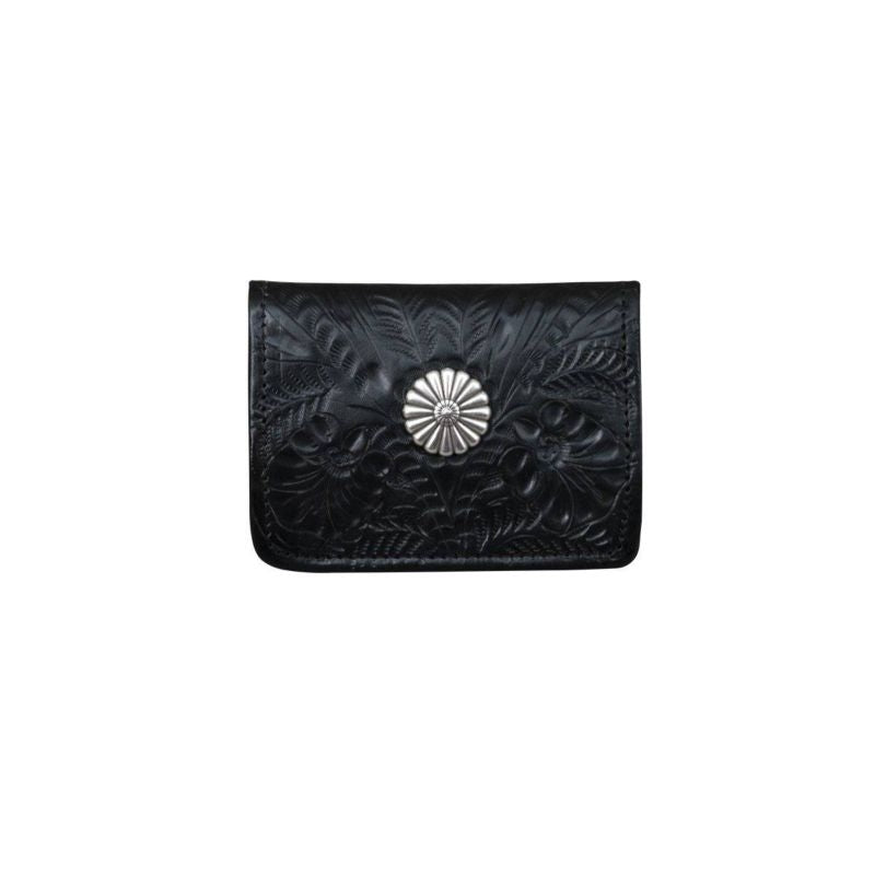 American West Ladies Small Tri-Fold Hand-Tooled Wallet