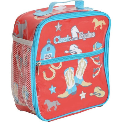 Classic Equine Lunch BoxBk/Wh