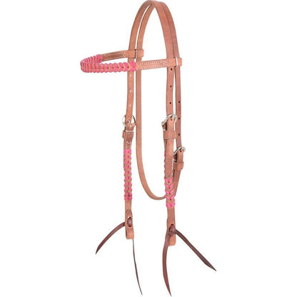 Martin Saddlery Laced Browband Headstall