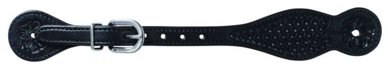 Professionals Choice Mens Mesa Spur Straps Black
