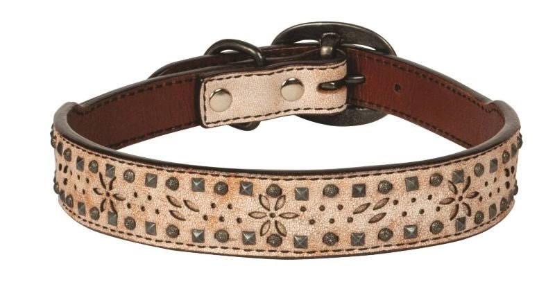 Weaver Leather Snow Star Dog Collar