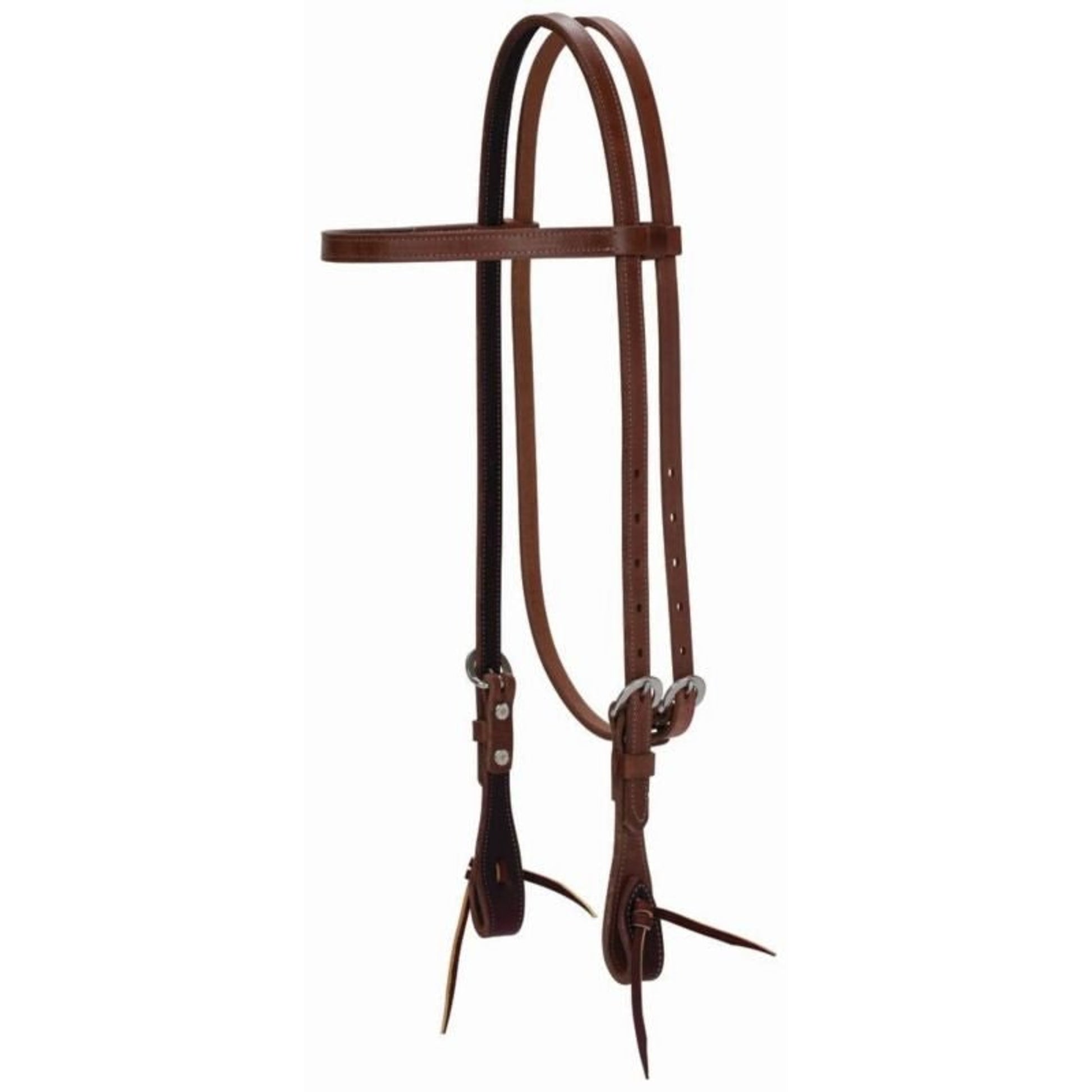 Weaver Synergy Latigo Strt Brow Headstall