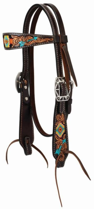 Weaver Leather Turquoise Cross Navajo ArrowHeadsta