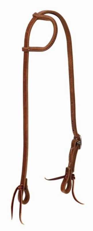 Weaver ProTack 5/8 Sliding Ear Headstall withSing