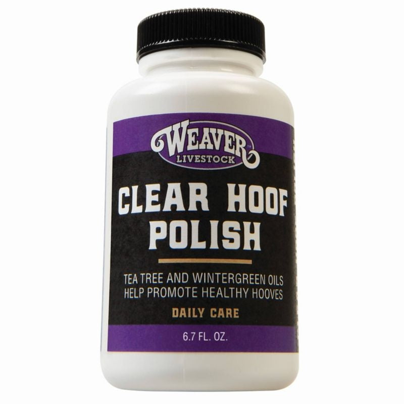 Weaver Livestock Clear Hoof Polish 6.7 oz Clear