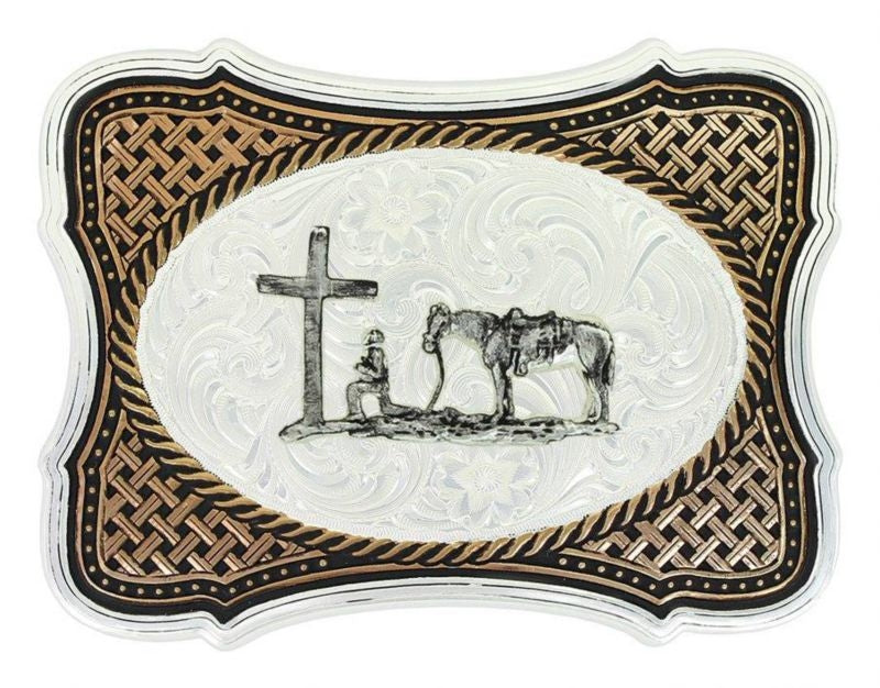 Montan Silversmiths Christian Cowboy Legacy Weave