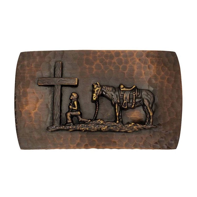 Montana Silversmiths Cascade Hammered Small Christ