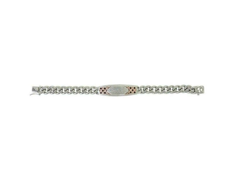 Montana Silversmiths Mens Legacy Woven Link Bracel