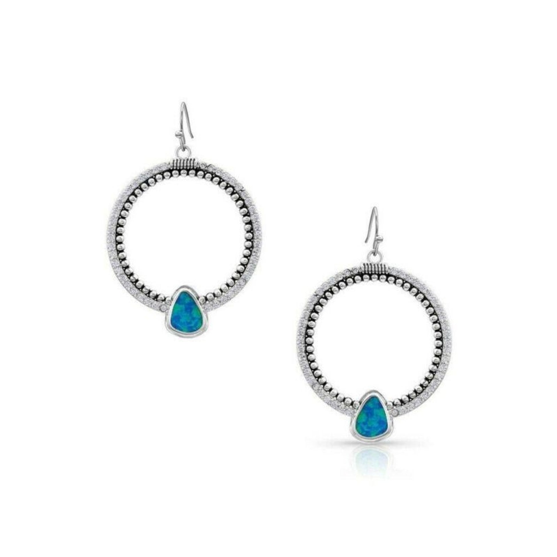 Montana Silversmiths River Lights Bead Drop Earrin