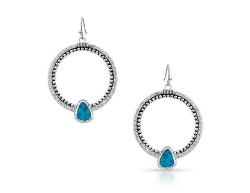 Montana Silversmiths River Lights Bead Drop Earrin