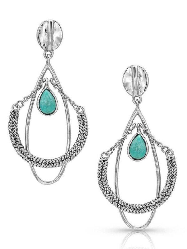 Montana Silversmiths Horseshoe Mobile Turquoise Ea