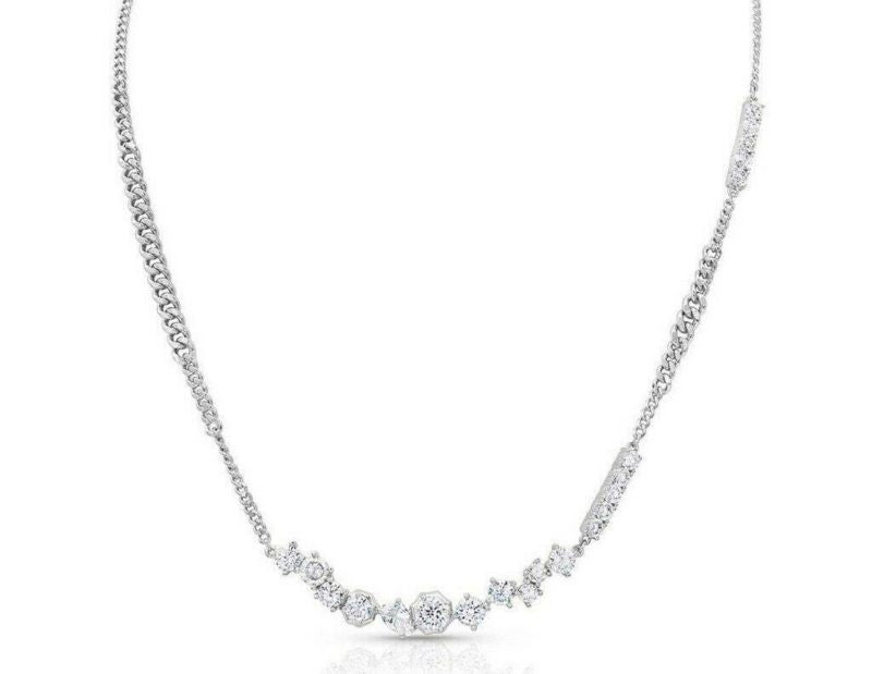Montana Silversmiths Cluster String Necklace 18" C
