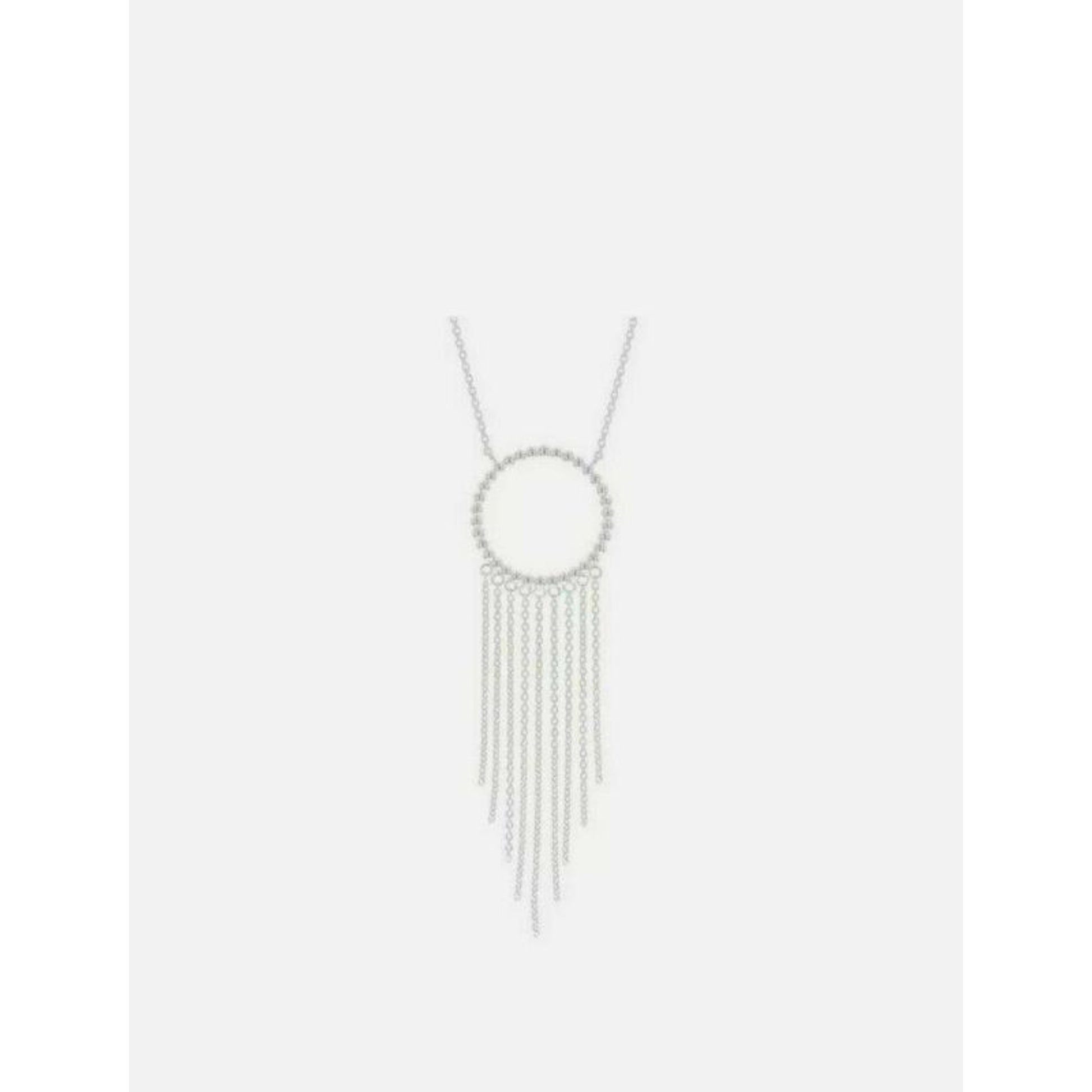 Montana Silversmiths Trailing Halo Fringe Necklace