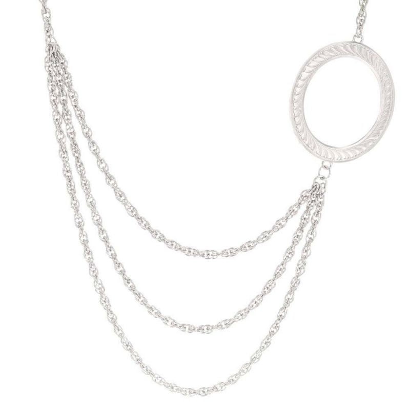 Montana Sivlersmiths Circle of Life Layered Chain