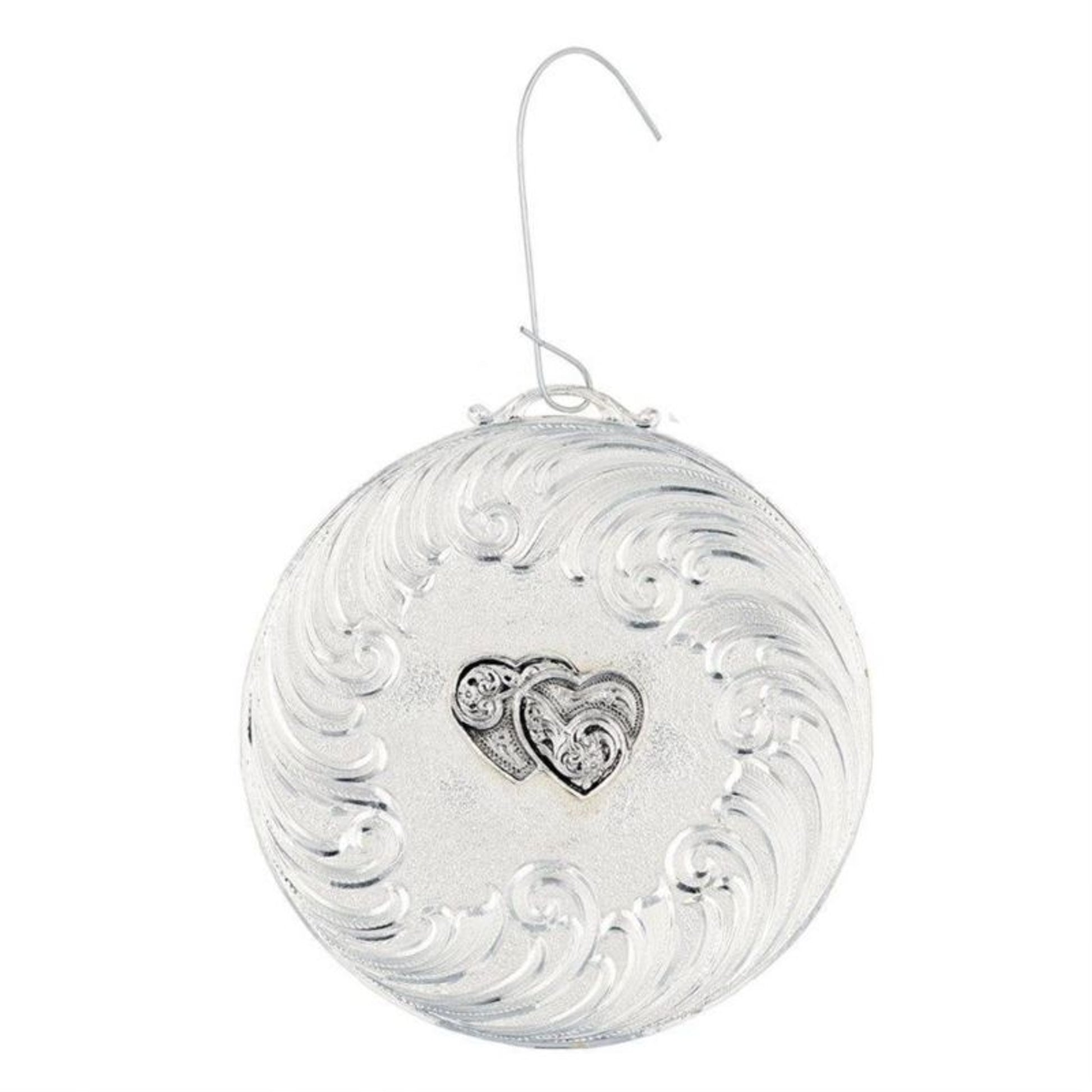 Montana Silversmiths Round Filigree Double Heart O
