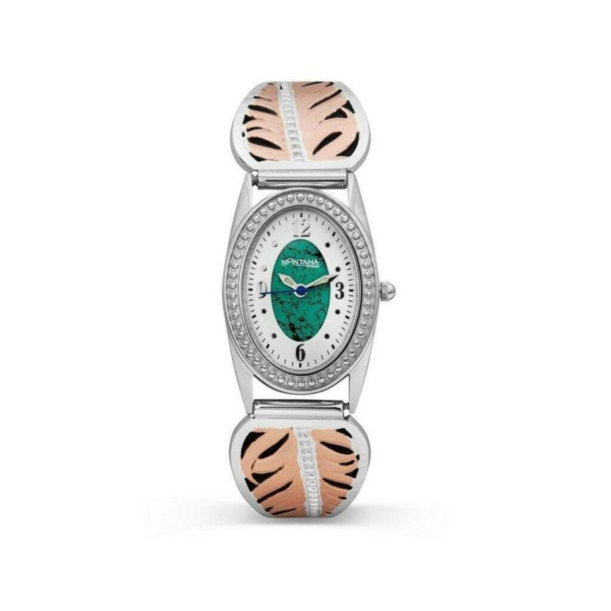 Montana Silversmiths Ladies Feather Watch Rose Gol