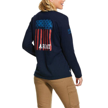 Ariat Ladies FR Americana Graphic T-Shirt XX-Large