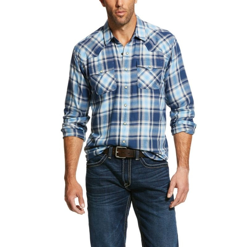 Ariat Mens Jupiter Long Sleeve Retro Snap Shirt XX