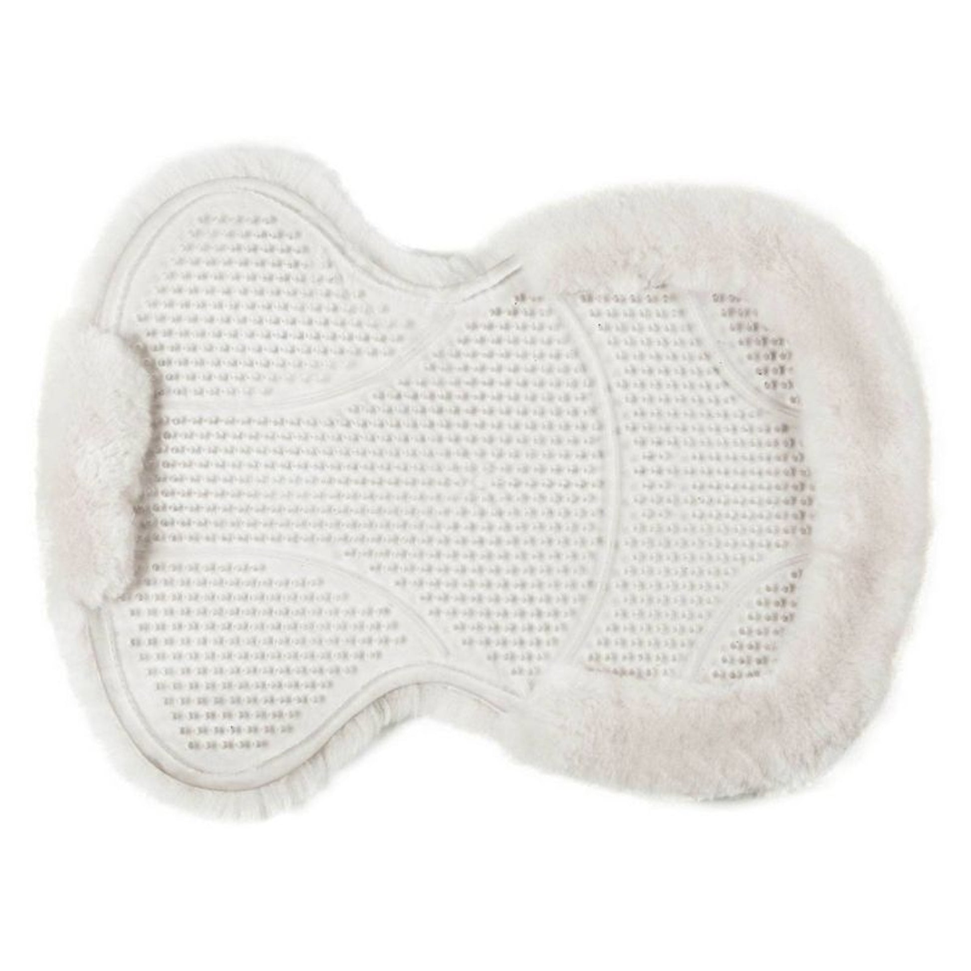Ovation Europa Sheepskin Gel Pad 17-18 White