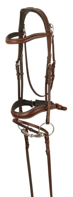 Ovation Cambridge Anatomic Bridle Horse Brown