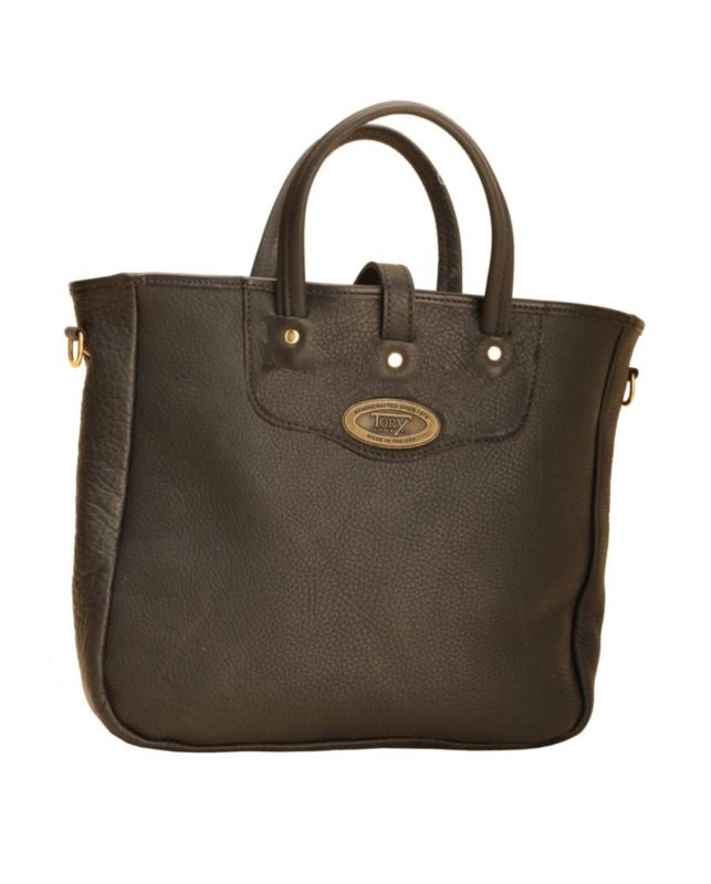 Tory Leather Milled Leather Tote Bag