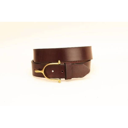 Tory Lthr 1 1/2In Belt Spur Buckle 28 Blkbrass